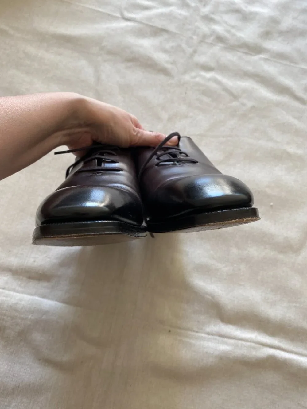 Tom Ford Brown Leather Lace Up Shoes Size 11